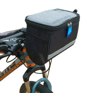 Bolsa gigante para manillar de bicicleta con bolsillo para teléfono móvil, impermeable, de alta capacidad, para almacenamiento en bicicletas plegables y scooters - Product Image 5