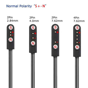 Reloj inteligente <span class=keywords><strong>universal</strong></span> Pulsera magnética Reloj Cable de carga USB 1A/2A Funda de PVC de <span class=keywords><strong>2</strong></span> <span class=keywords><strong>pines</strong></span> 7,62/4/2mm Cable de carga de <span class=keywords><strong>2</strong></span> <span class=keywords><strong>pines</strong></span> - Product Image 5