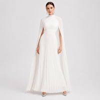 Robe longue de soirée élégante à taille cintrée avec lien, grande taille, pour femmes, vente en gros OEM