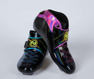 पेशेवर 3-पहिया इनलाइन कार्बन फाइबर के लिए किशोर आकार एल्यूमीनियम फ्रेम मिश्र धातु रोलर स्केट जूते के लिए - Product Image 4