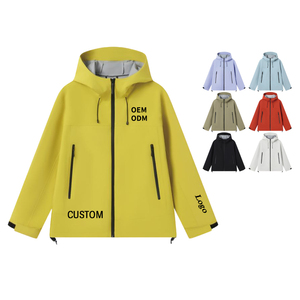 Alto rendimiento, ligero, impermeable, transpirable, doble cremallera y capucha compatible con casco - Product Image 2