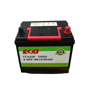 ESG 12v 60AH SMF汽车电池铅酸电池免维护汽车移动汽车启动电池