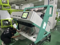 Machine déshydratée de trieuse de couleur d'écorce de citron pour le nettoyage déshydraté de produits