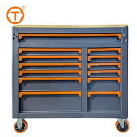 Armoire à outils roulante à 13 tiroirs, ensemble d'outils de 1559 pièces, coffre à outils mobile verrouillable sur roues, chariot à outils pour atelier