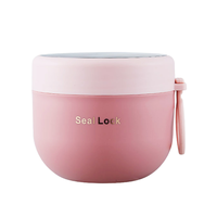 Boîte à bento thermique Escart HY600A PP 600ML avec conservation de la fraîcheur pour le stockage de soupes, chauffable et sécuritaire pour enfants et nouveau-nés