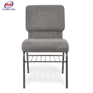 Oferta iglesia con estructura de metal gris oscuro Banquete Con auditorio Cojines de espuma estilizada Silla de <span class=keywords><strong>teatro</strong></span> - Product Image 1