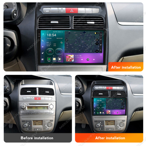Mekede Android 12 8 + 128GB Car DVD Player màn hình cảm ứng cho Fiat Grande Punto Linea 2007-2012 đài phát thanh tự động GPS DSP BT Stereo - Product Image 2