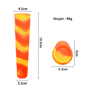 Chống Chặt Chẽ Thiết Kế Ice Lolly Khuôn Mẫu Sinh Thái Thân Thiện BPA Free <span class=keywords><strong>Popsicle</strong></span> Molds Cho Trẻ Em Tái Sử Dụng Silicone Ice Pop Các Nhà Sản Xuất - Product Image 2