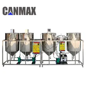 Higher Extraction Rate Cooking Machine/Peanut Refinery Palm Oil Refining Equipment