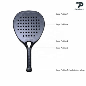 Personnalisation <span class=keywords><strong>d</strong></span>'Usine <span class=keywords><strong>Raquette</strong></span> de <span class=keywords><strong>Padel</strong></span> Légère en Fibre de Carbone 18K avec EVA 15-17, <span class=keywords><strong>Forme</strong></span> Diamant - Product Image 5