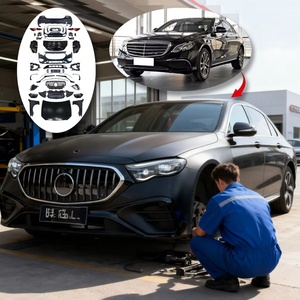 Kit de Carrocerí<span class=keywords><strong>a</strong></span> para <span class=keywords><strong>Mercedes</strong></span> Benz <span class=keywords><strong>Clase</strong></span> E W213 2016-2023 hasta W214 E53 AMG 2025, <span class=keywords><strong>Nuevo</strong></span> Estilo en Stock, Kit de Actualización con Parachoques, Capó y Guardabarros - Product Image 1