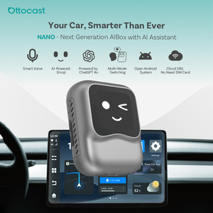 กล่อง <span class=keywords><strong>CarPlay</strong></span> AI ไร้สาย กล่องมัลติมีเดีย Android พร้อมช่องใส่ซิมการ์ดนาโน 4G LTE ระบบสื่อสารด้วยเสียงอัจฉริยะสำหรับรถยนต์ - Product Image 2