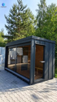 Sauna préfabriqué Yozon, cabine de sauna modulaire d'extérieur, sauna en bois pour jardin, maison de sauna pour glamping, resort, villa