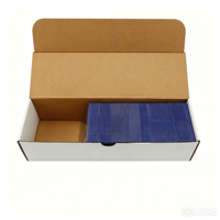 Boîte de rangement pour cartes de jeu en carton flexible personnalisée OEM ODM, boîte en carton ondulé grande capacité, fabricant en gros fiable