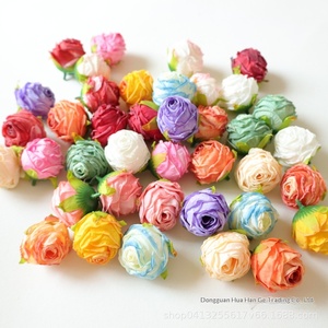 Têtes de roses artificielles à bords brûlés et scellés par la flamme, <span class=keywords><strong>fleurs</strong></span> en soie plastique pour événements de mariage, photographie en extérieur, décoration intérieure, boîte cadeau DIY - Product Image 3