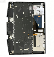 Casing Atas Palmrest Laptop C-Cover dengan Rakitan Keyboard Backlit untuk Suku Cadang Pengganti OMEN by HP 15-dh