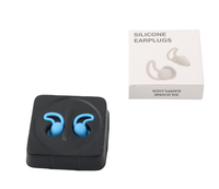 Bouchons d'oreilles de natation pour adultes Bouchons d'oreilles de natation en silicone réutilisables imperméables pour la plongée en apnée et la plage Océan