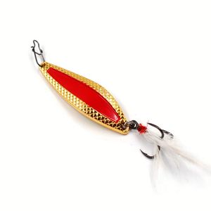 Señuelo de pesca QE-J25V/J30V con sonido de camarón de madera y anzuelos para pesca en agua salada - Product Image 1