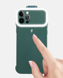 <span class=keywords><strong>Coque</strong></span> de téléphone apple en silicone <span class=keywords><strong>Rechargeable</strong></span>, pour <span class=keywords><strong>iPhone</strong></span> <span class=keywords><strong>12</strong></span>, avec anneau pour Selfie, Flash de remplissage - Product Image 4