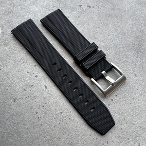 <span class=keywords><strong>สาย</strong></span><span class=keywords><strong>นาฬิกา</strong></span>แฟชั่นฟลูออรีน FKM สำหรับ <span class=keywords><strong>Omega</strong></span> moonswatch 20mm 22mm โลโก้ที่กำหนดเอง - Product Image 1