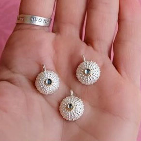 Vita di mare Gioielli In Argento Sterling Tre Larimar <span class=keywords><strong>Tartaruga</strong></span> <span class=keywords><strong>Tartaruga</strong></span> Del Braccialetto Del Braccialetto - Product Image 6