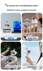 Nuevo Ventilador sin Aspas para Cochecito de Bebé 2026, Soporte Flexible Tipo Pulpo, Ventilador <span class=keywords><strong>Mini</strong></span> Recargable USB para Bebés - Product Image 6
