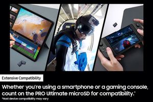 Tarjeta de Memoria Original <span class=keywords><strong>Samsung</strong></span> Pro Ultimate de 128 GB, 256 GB, 512 GB, Tarjeta TF SD V30, Velocidad de hasta 200 MB/s, A2 U3, Tarjeta TF para Cámara - Product Image 3
