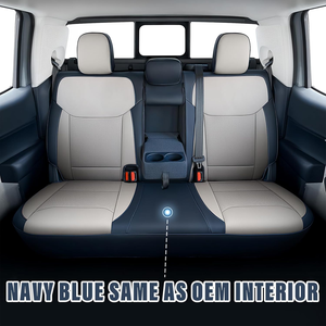 Fundas de Asiento de Cuero Sintético para Ford XL Lobo Tremor, Fundas para Camioneta, Todoterreno, Interiores de Lujo - Product Image 6