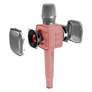 2022 Mới Cầm Tay Cardioid Kim Loại Không Dây Karaoke Microphone Với Loa Cho 5.0 Cho Gia Đình & Ngoài Trời Các Bên - Product Image 5