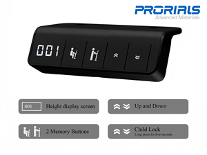 PRORIALS Venta Directa de Fábrica, Marco de Escritorio Ajustable en Altura para Muebles de Oficina, Marco de Escritorio Eléctrico de 20 mm/<span class=keywords><strong>s</strong></span> - Product Image 6