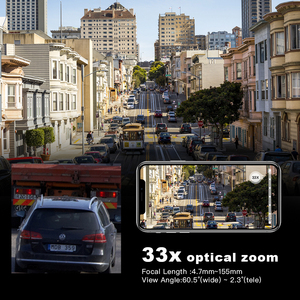 Cámara PTZ GX-PM3X33D-M8S 4K 8MP con Zoom Óptico Real de 33x, Distancia de Visión de 1500M, Aplicación <span class=keywords><strong>ICSEE</strong></span> XMEYE <span class=keywords><strong>PRO</strong></span>, Seguimiento Automático Preestablecido - Product Image 3