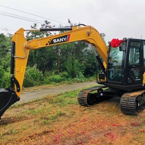 รถขุดตีนตะขาบ Sany SY75C สภาพใหม่ น้ำหนัก 7.5 ตัน เครื่องยนต์ Isuzu ปั๊มไฮดรอลิกและเกียร์บ็อกซ์ ระบบควบคุม PLC มอเตอร์ - Product Image 3
