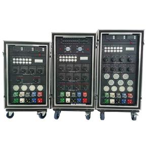 Rack de distribution d'alimentation compact et portable 400A Camlock, 48 canaux <span class=keywords><strong>SOCA</strong></span>, boîte de distribution d'alimentation triphasée en cuivre, sortie de disjoncteur - Product Image 6