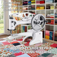 Machine à coudre de lit à baril à aiguille unique pour usage domestique et vente au détail couture à la main et réparation de chaussures état nouveau