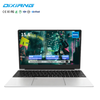 Ordinateur portable fin argenté en gros, 15,6 pouces, écran IPS 1920*1080, processeur N5095, 8 Go de RAM, portable pour les affaires et l'éducation