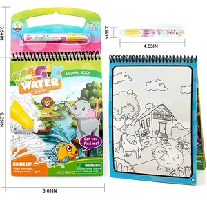 2024 juguetes para niños Smart Aqua Magic coloring Doodle y juguetes de dibujo reutilizables de agua sin desorden para niños