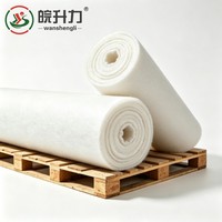 WSL Géotextile anti-âge perméable à fibres longues, couche filtrante de séparation pour les travaux de protection des talus de routes municipales