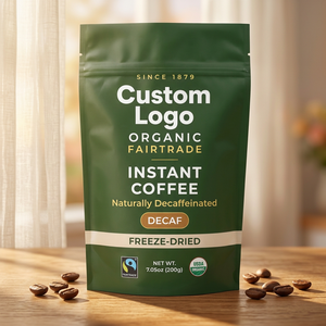 Bolsa de Café Mate Personalizada al por Mayor, Biodegradable y Ecológica, Tipo Stand-Up, de Mylar, para Granos de Café, Bajo MOQ - Product Image 3