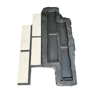 Nouveaux designs de panneaux muraux extérieurs en béton, pierre artificielle 3D en silicone, moules durables pour briques de culture en vente - Product Image 5