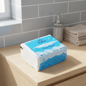 Lingettes douces en rouleau 2 plis V HORECA Pro, sac de 1x24 pièces - Product Image 3