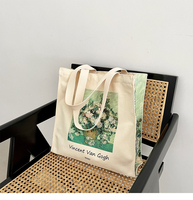 Sac à main économique en coton sac à provisions réutilisable moyen léger pour cadeaux de promotion de la publicité bricolage