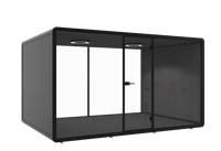 Pod d'isolation phonique Offre Spéciale réunion de groupe de 8 personnes pour la cabine insonorisée d'espace de travail portatif de bureau