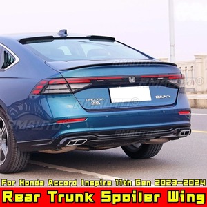 Accord Car Rear Spoiler Glossy <b>Black</b> Sport Style Rear <b>Wing</b> Body Kit for Honda Accord Inspire 11th Gen 2023-2024 Car Accessories - Product Image 2