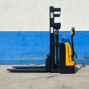 電動スタッカートラック ダブルシリンダースタッカー パレットリフトスタッカー 耐荷重1500kg 倉庫用電動フォークリフト - Product Image 5