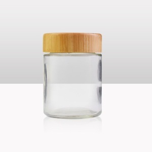 Pot en verre en forme de dôme résistant aux enfants 3,5G pour fleurs séchées avec bouchon CRC - Product Image 5