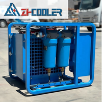 Postenfriador de Aire Comprimido para Compresor de Aire, Postenfriador para Sistema de Sandblasting 150 250 375 500 700 900 1100 1500 1900 2300 CFM