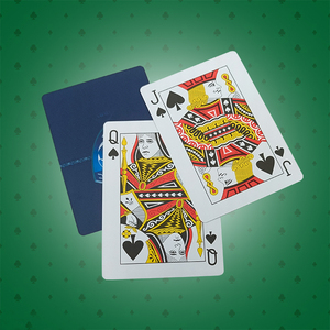 <span class=keywords><strong>Cartes</strong></span> <span class=keywords><strong>de</strong></span> poker en plastique PVC bleu personnalisé <span class=keywords><strong>cartes</strong></span> à jouer personnalisées pour les jeux avec un emballage unique - Product Image 3