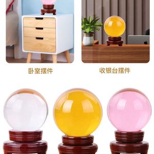 Exquisito Trofeo de Bola de Cristal K9 Blanca de Lujo con Diseño Interior Grabado con Láser para Decoración de Lámparas Mágicas y Accesorios de Fotografía - Product Image 2