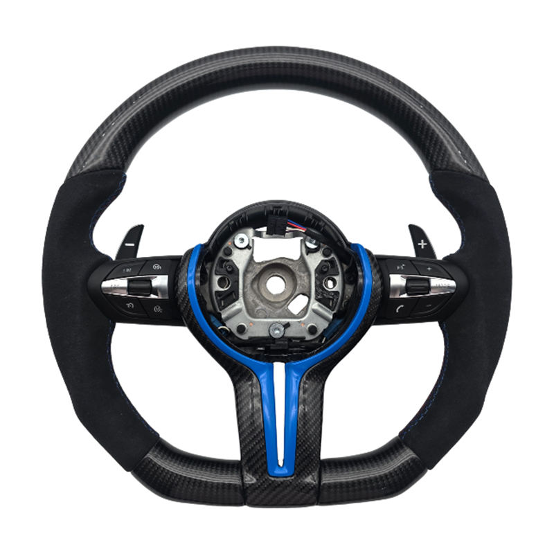 5 Series F10/F11/F18+คาร์บอน+อัลคันทารา+M Stitch+ปุ่ม+Paddle