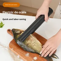 Nouveau gratte-écailles de poisson électrique entièrement automatique avec conception étanche et retrait rapide pour un usage domestique